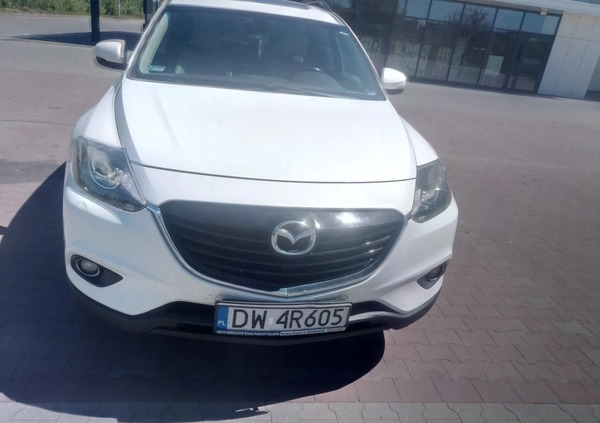Mazda CX-9 cena 61900 przebieg: 106700, rok produkcji 2014 z Ostrzeszów małe 211